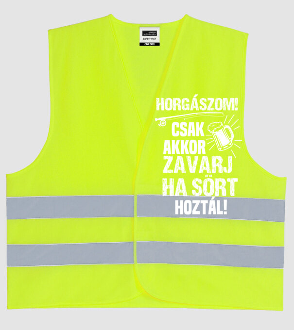  minta neonsárga pólón