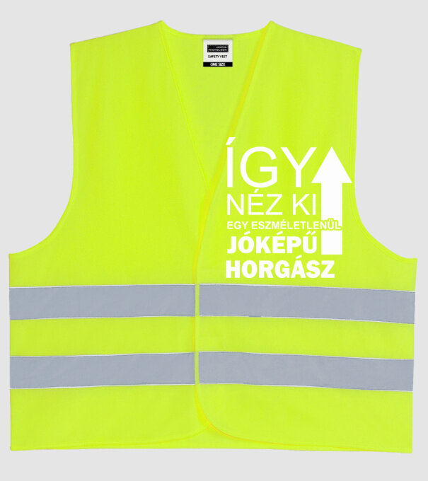  minta neonsárga pólón