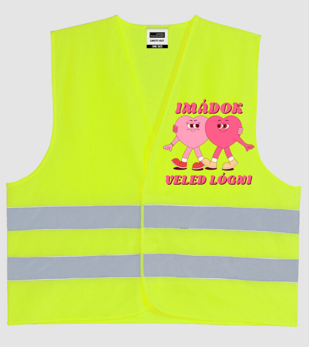  minta neonsárga pólón