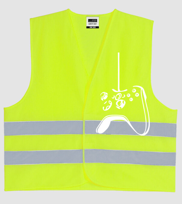  minta neonsárga pólón
