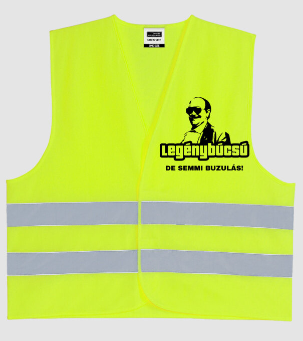  minta neonsárga pólón