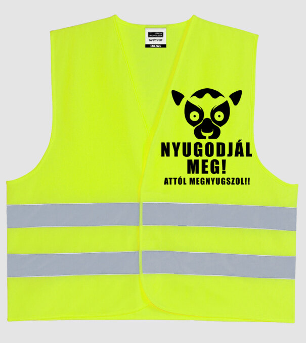  minta neonsárga pólón