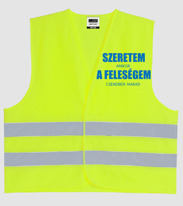  minta neonsárga pólón