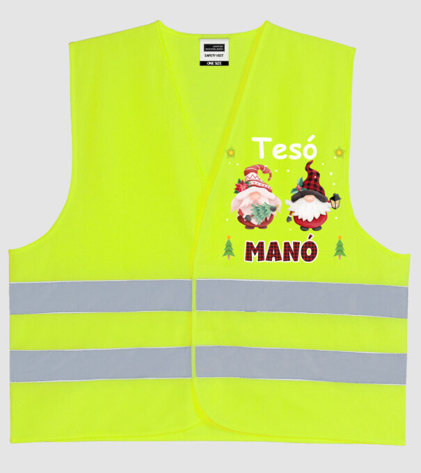  minta neonsárga pólón