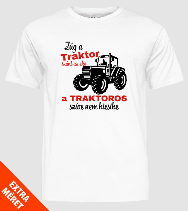  minta fehér pólón
