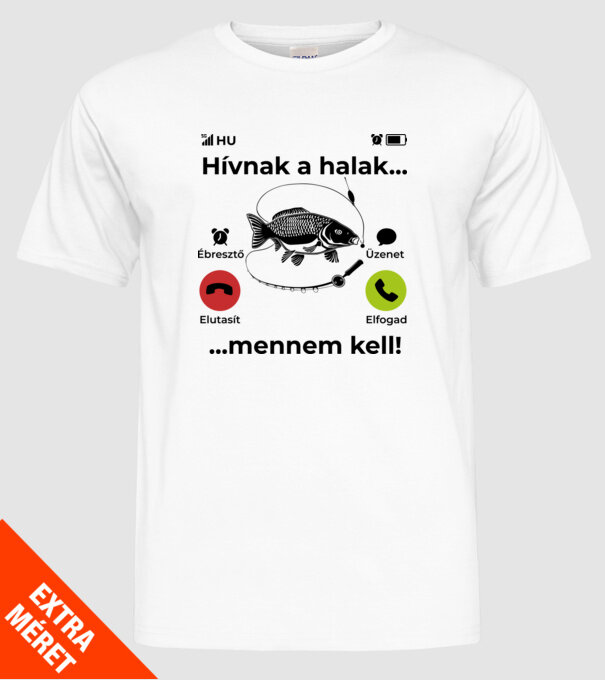  minta fehér pólón