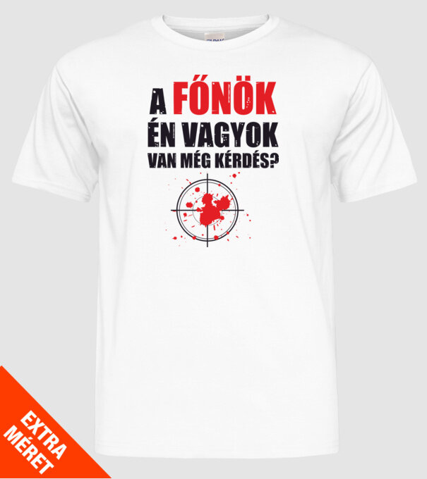  minta fehér pólón
