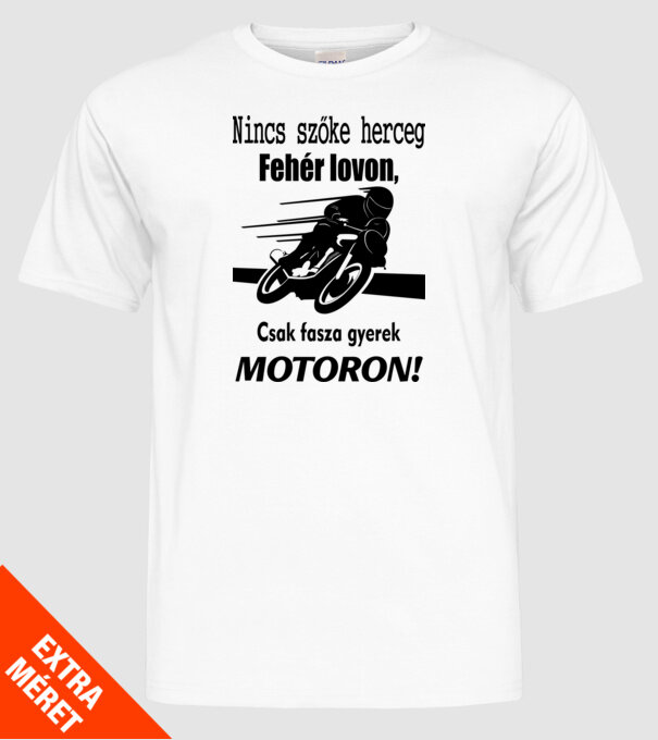  minta fehér pólón
