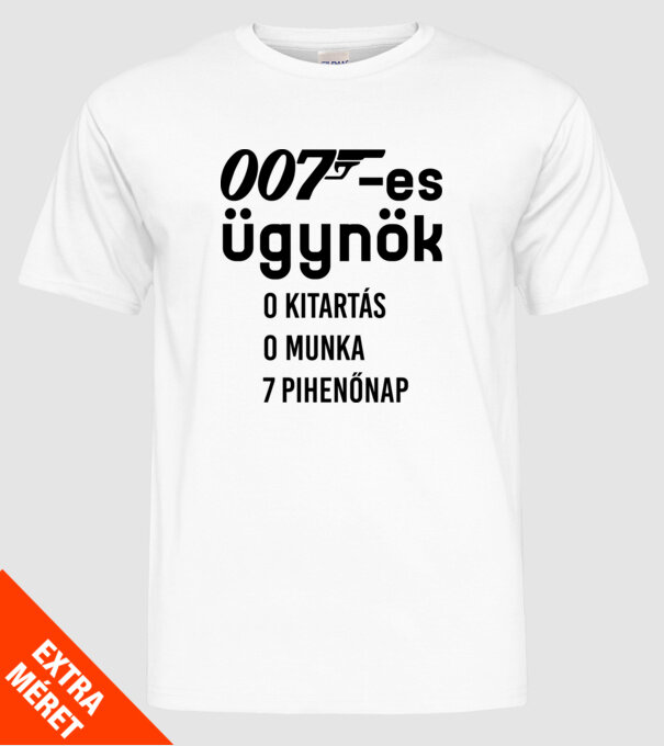  minta fehér pólón