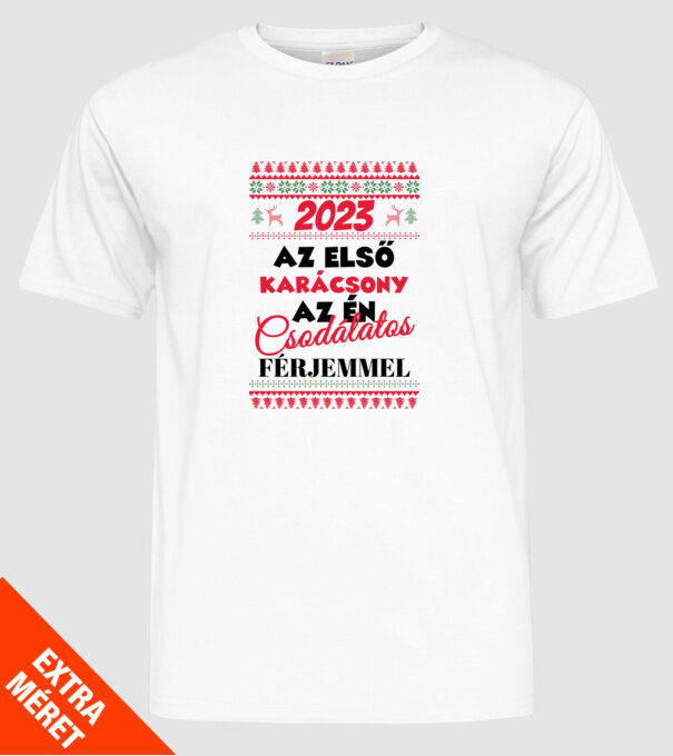  minta fehér pólón