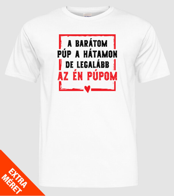  minta fehér pólón