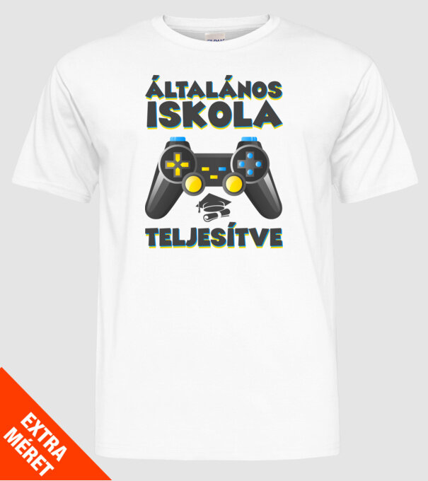  minta fehér pólón