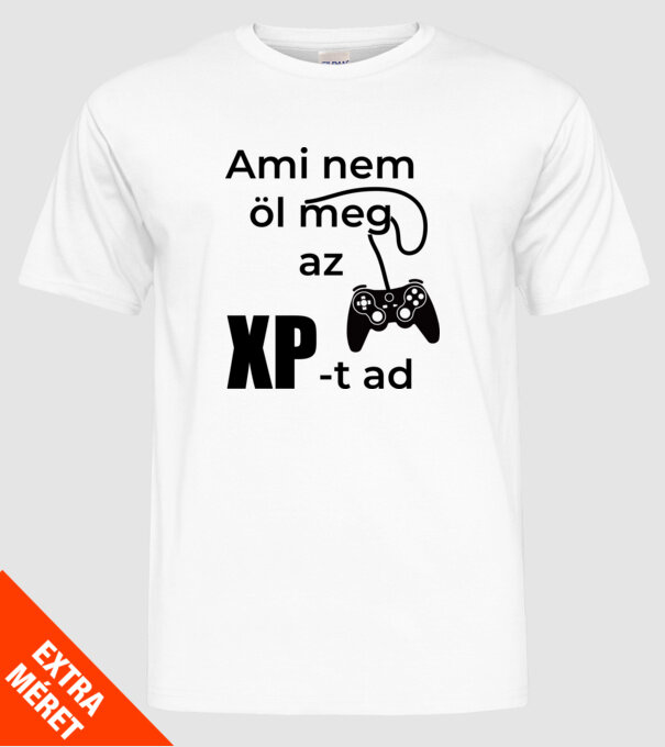  minta fehér pólón