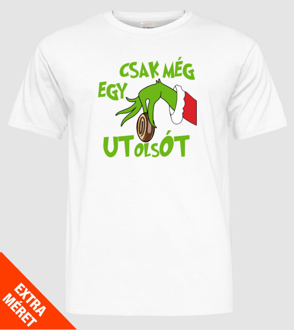  minta fehér pólón