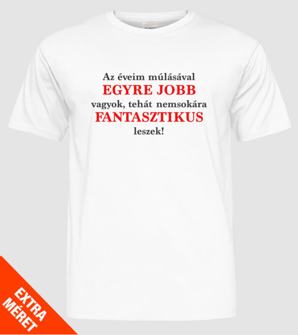  minta fehér pólón