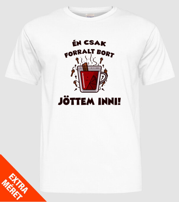  minta fehér pólón