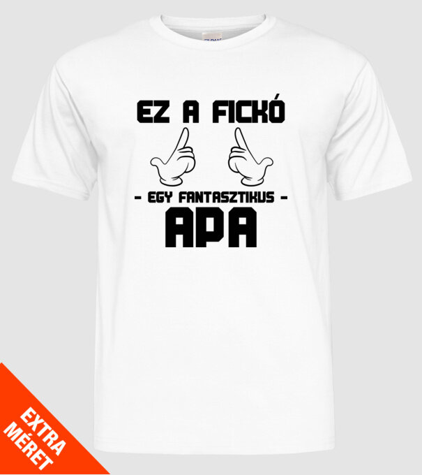  minta fehér pólón