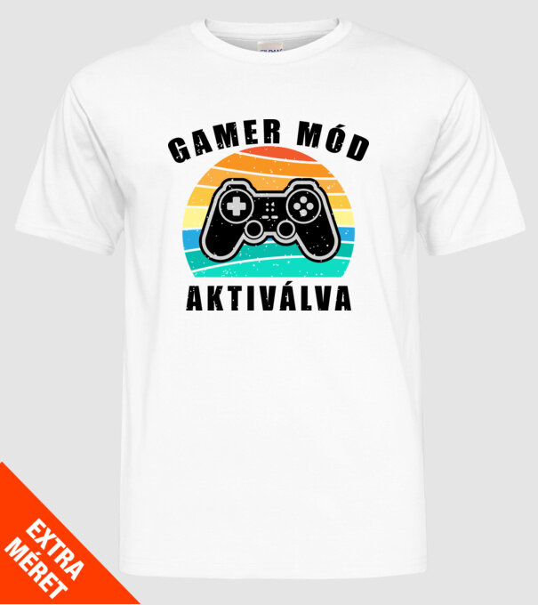  minta fehér pólón