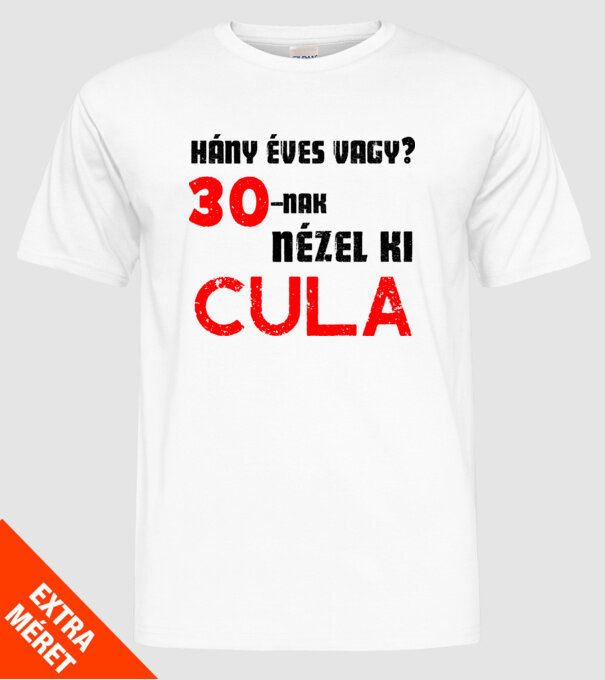 minta fehér pólón