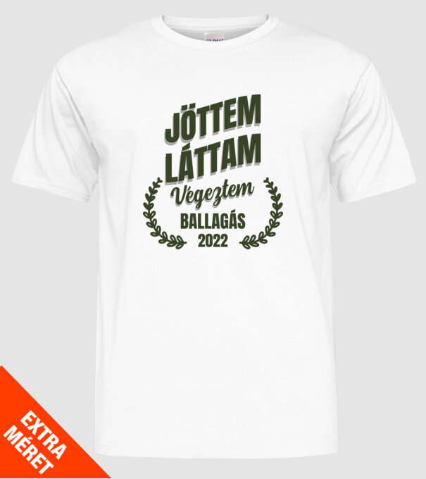  minta fehér pólón