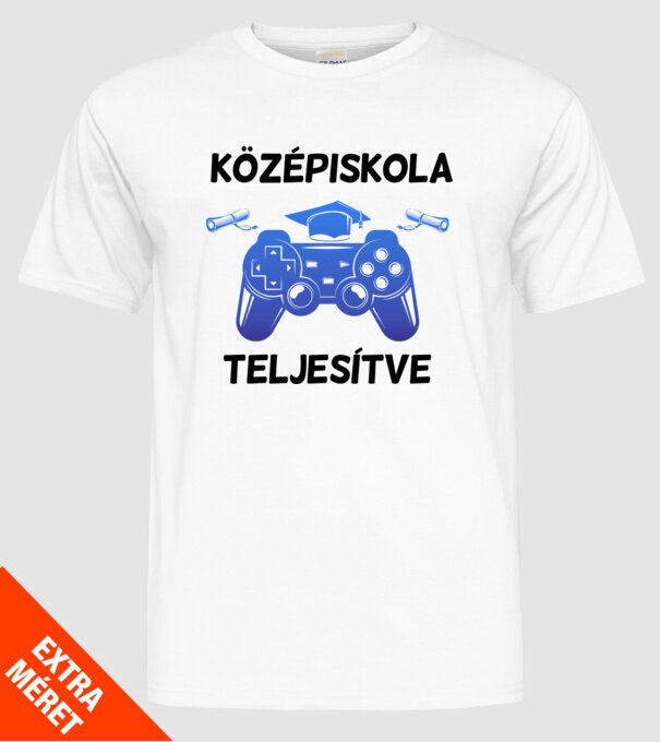  minta fehér pólón