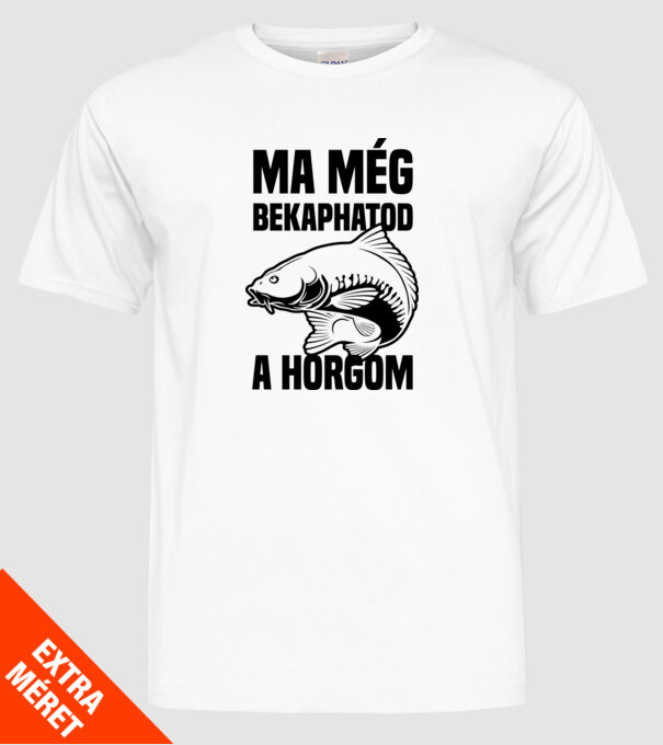  minta fehér pólón