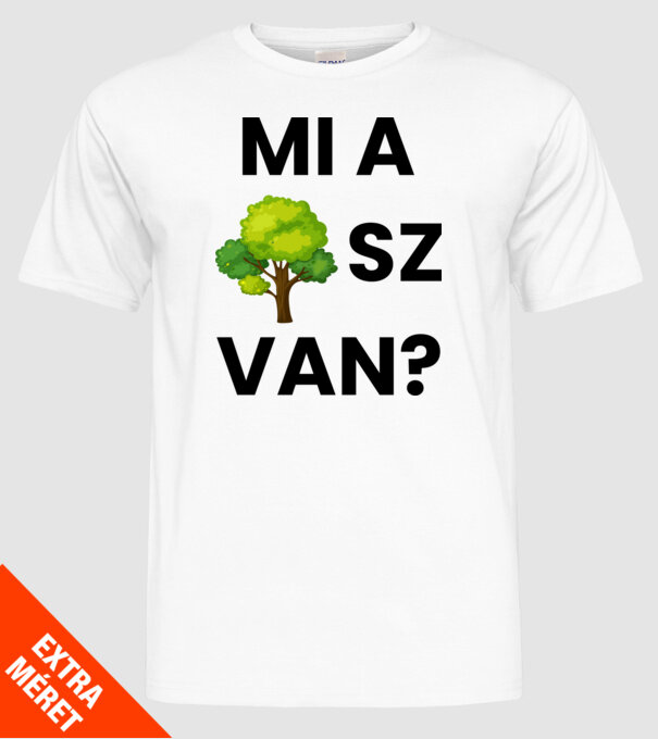  minta fehér pólón