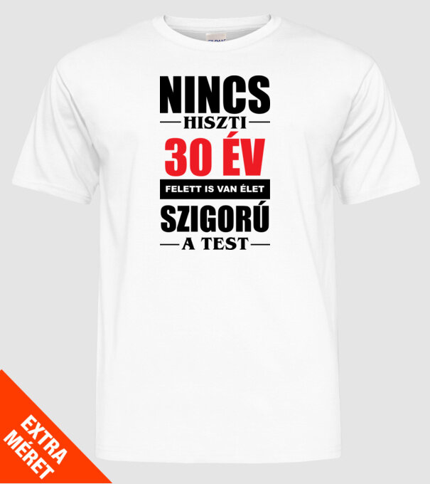  minta fehér pólón