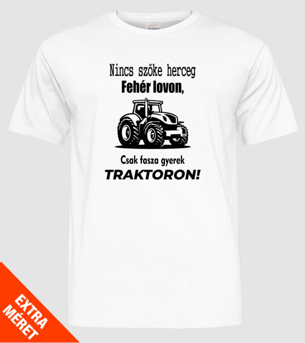 minta fehér pólón