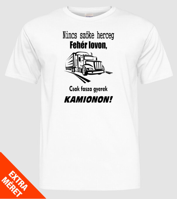  minta fehér pólón