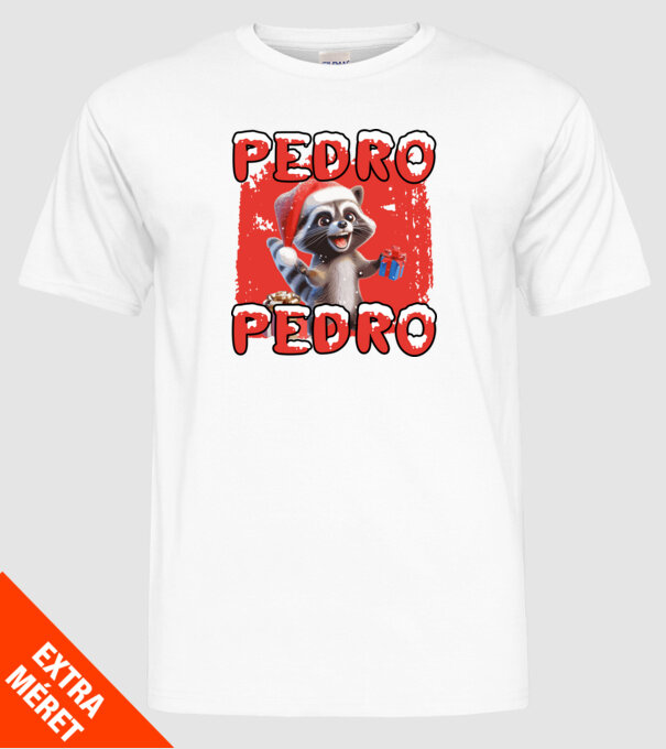  minta fehér pólón