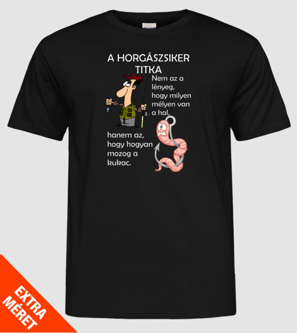  minta fekete pólón