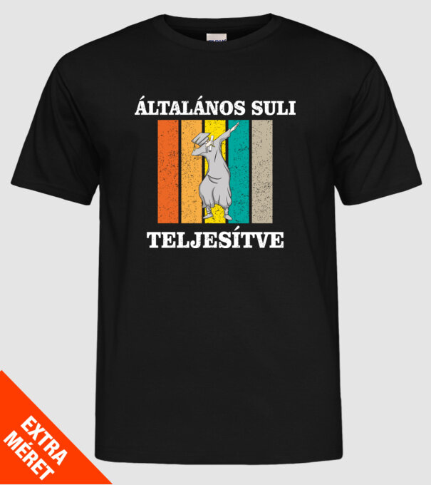  minta fekete pólón