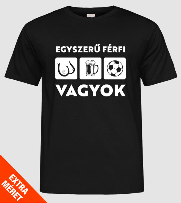 minta fekete pólón