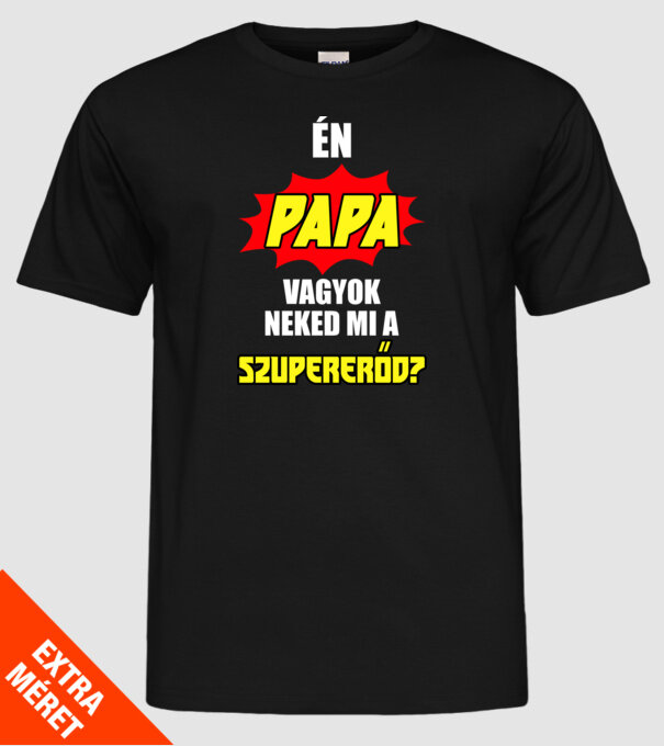  minta fekete pólón