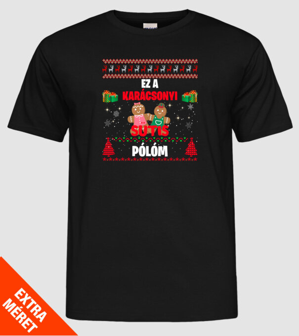  minta fekete pólón
