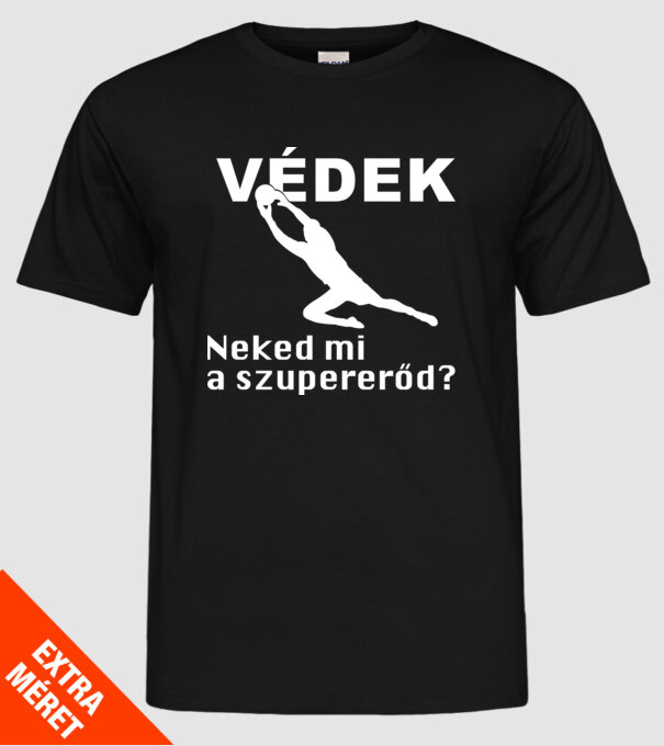  minta fekete pólón