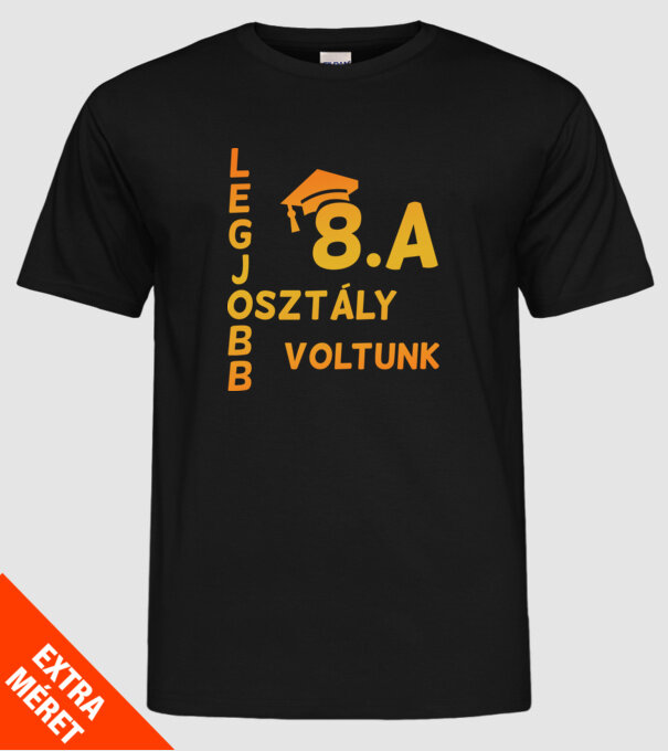 minta fekete pólón