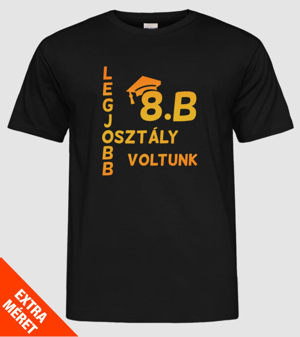  minta fekete pólón