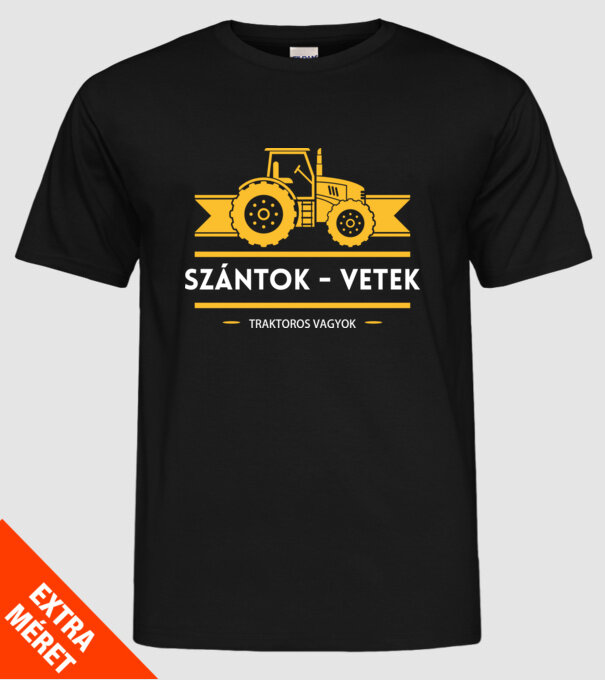  minta fekete pólón
