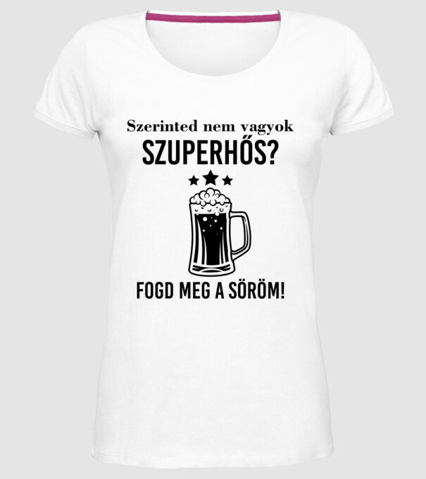  minta fehér pólón