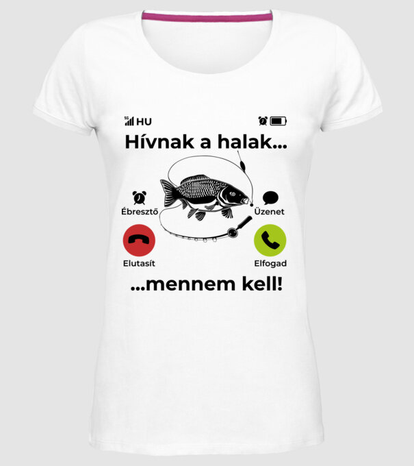  minta fehér pólón