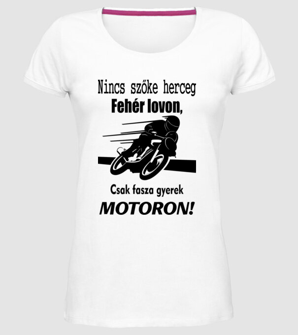  minta fehér pólón