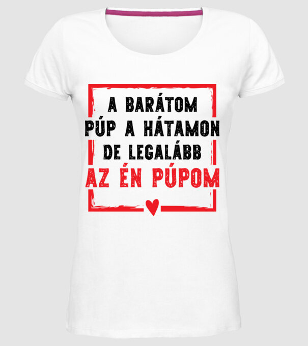  minta fehér pólón