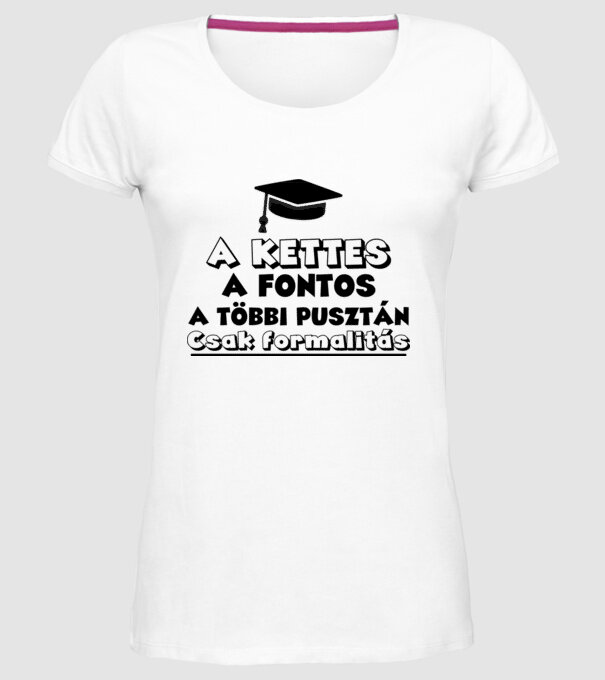  minta fehér pólón