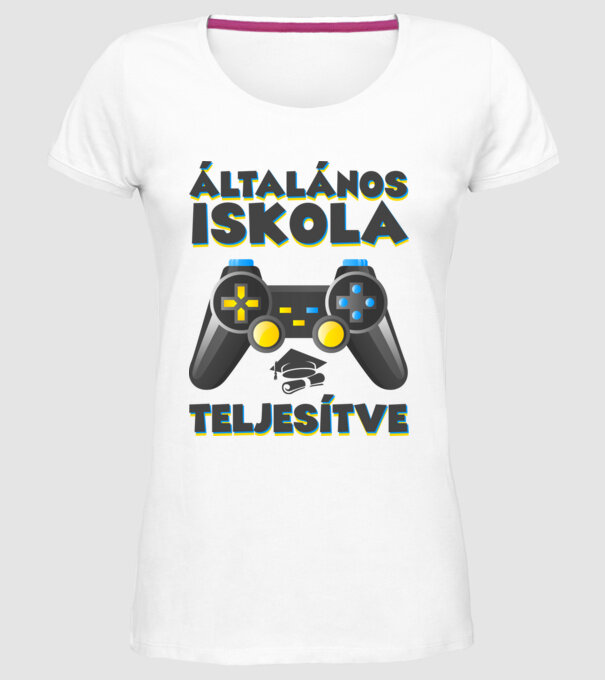  minta fehér pólón