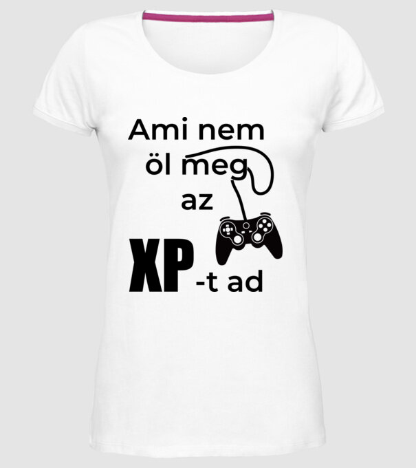  minta fehér pólón
