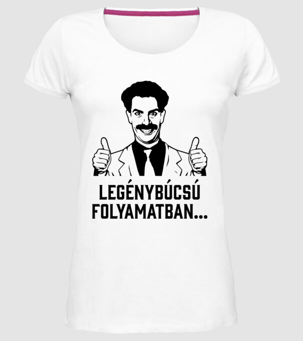  minta fehér pólón