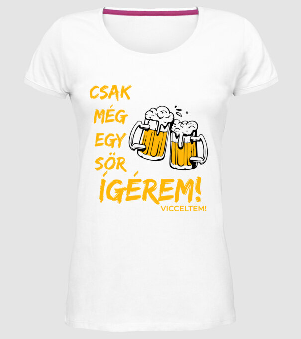  minta fehér pólón