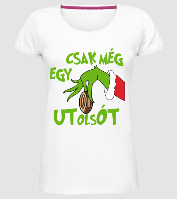  minta fehér pólón